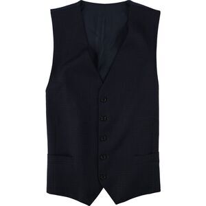 Tags Weekly Mens Plaid Five Button Vest, NWT